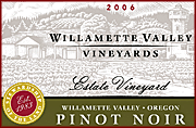 Willamette Valley Vineyards 2006 Pinot Noir Estate